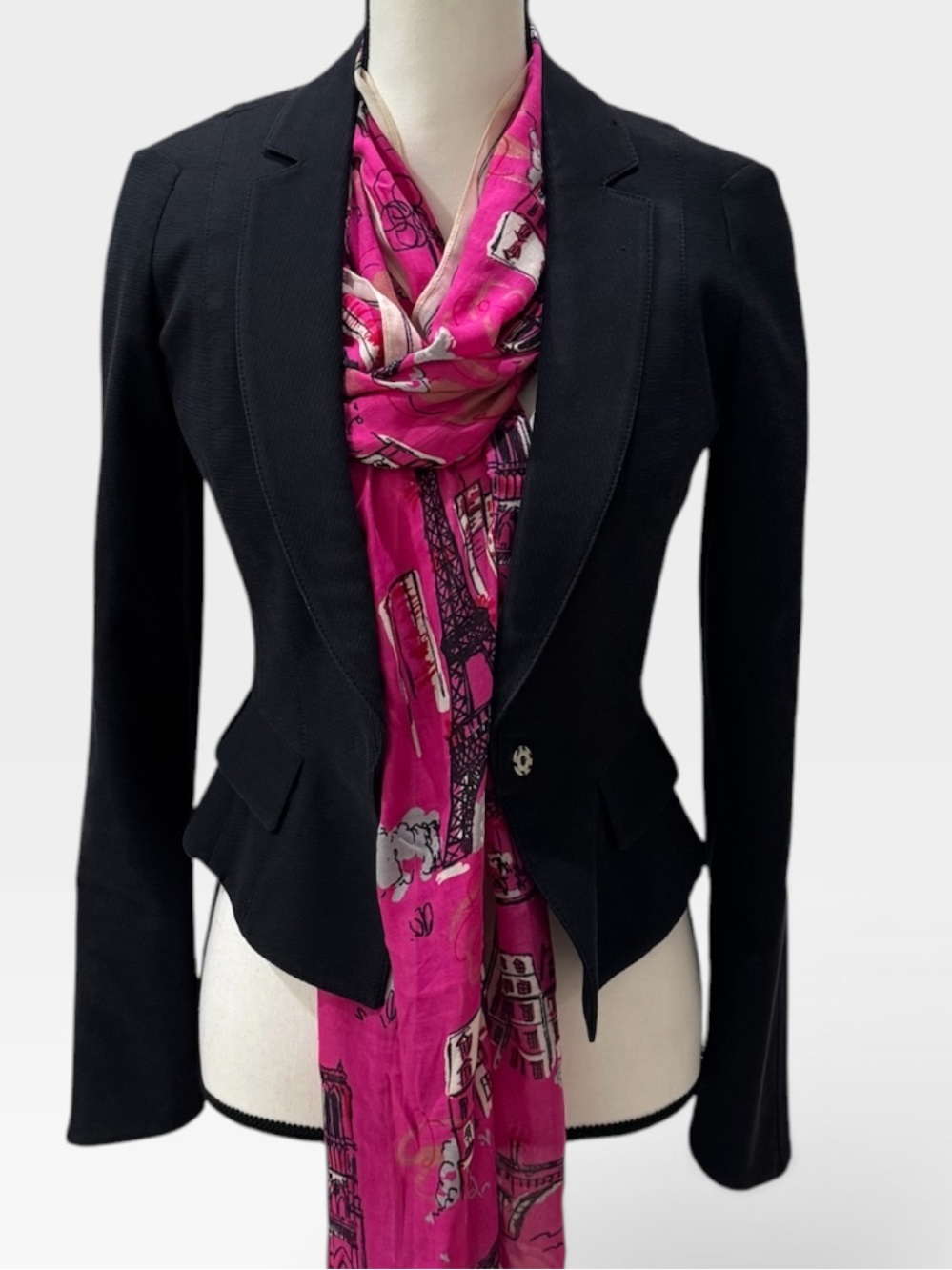 Dolce & Gabbana Blazer Jacket Black Small (IT 40; US 4) - Picture 8 of 13